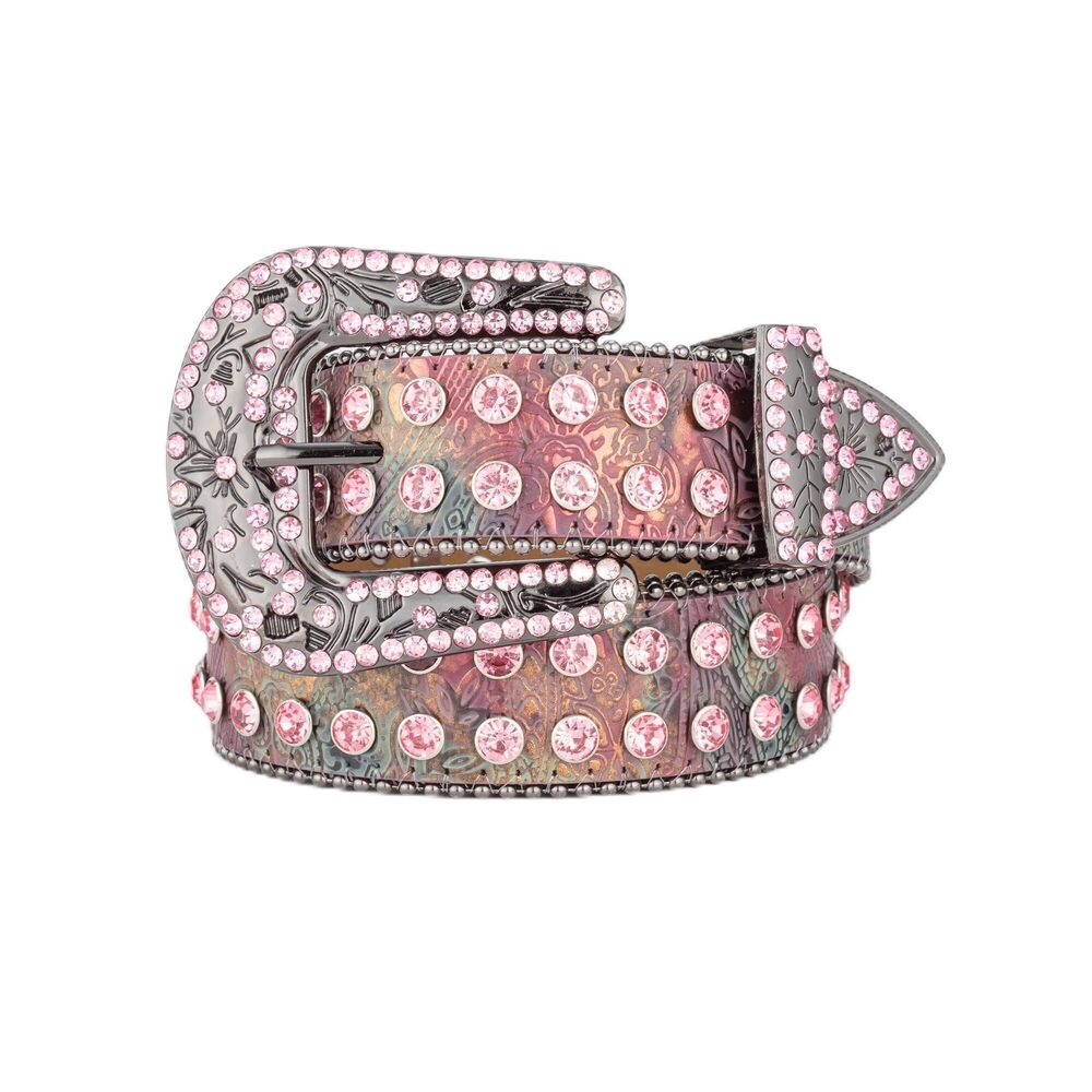 1394 Bling Rhinestone Belt For Women & Men–sparkly Western Cowgirl Cowboy